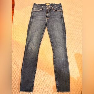 MOTHER Light Blue Denim Jeans